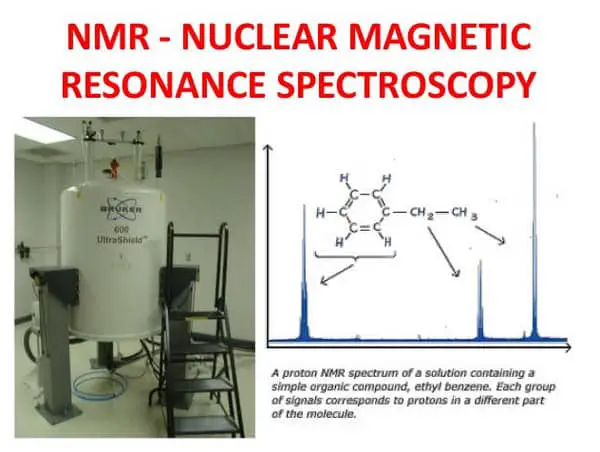A nuclear magnetic resonance spectroscopy
