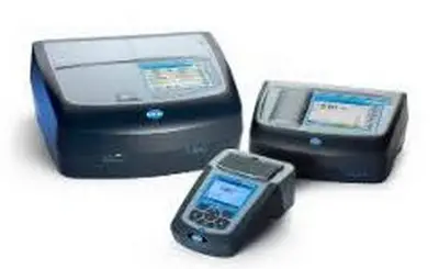 A portable and a bench-top spectrophotometer photo